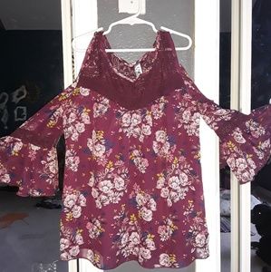 Knit works XL girls blouse!!